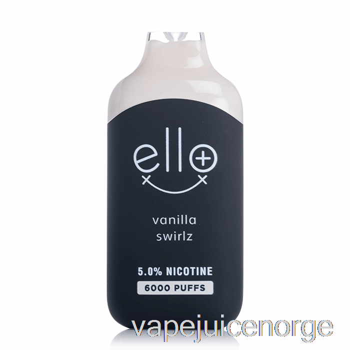 Vape Juice Blvk Ello Plus 6000 Engangs Vanilje Swirlz